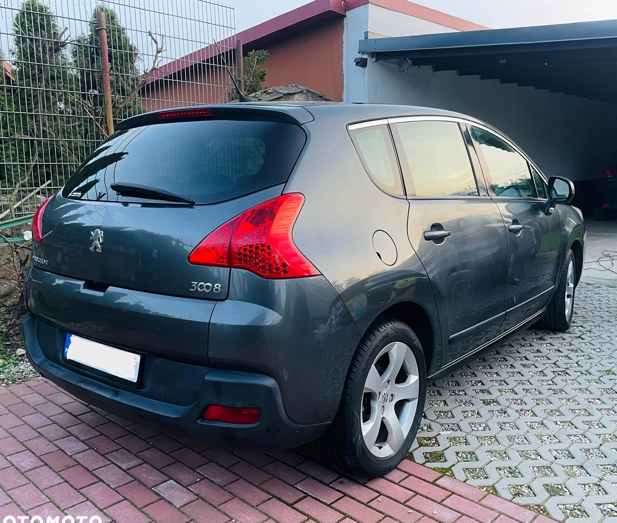 Peugeot 3008 cena 20500 przebieg: 209778, rok produkcji 2009 z Tuczno małe 172